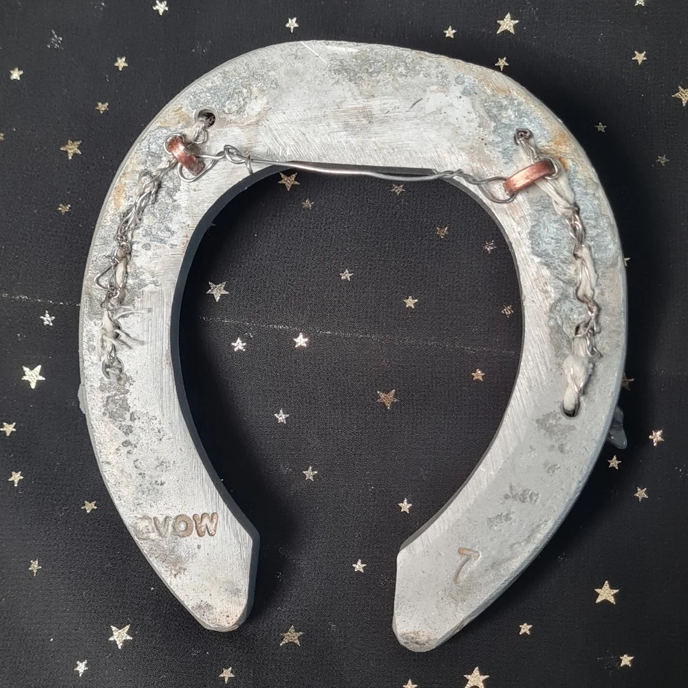 Chakra Alignment Aluminum Horseshoe One Of A Kind! - Picture 4 of 4